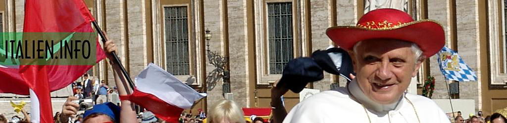 Italien genießen mit Italien.Info: Rom (RM), Papst Benedikt XVI. - Latium